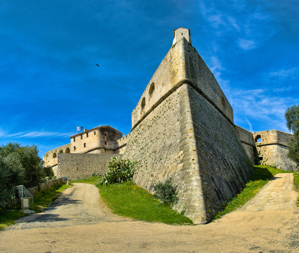 Photographie Panoramique - France - Côte d'Azur - Antibes - Fort Carré (2)