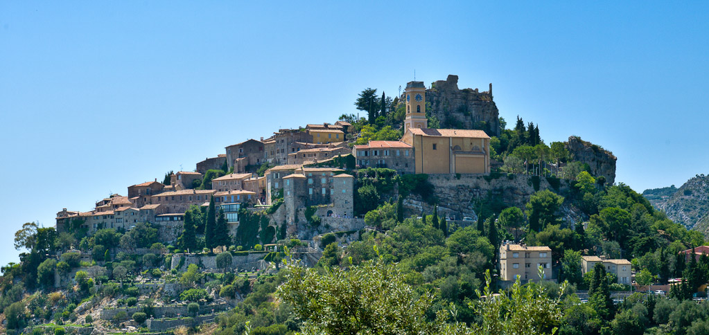 Photographie Panoramique - France - Côte d'Azur - Eze - Village (2)