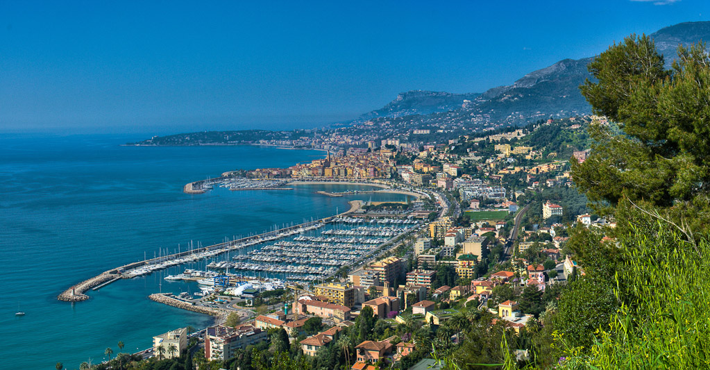 Photographie Panoramique - France - Côte d'Azur - Menton (2)