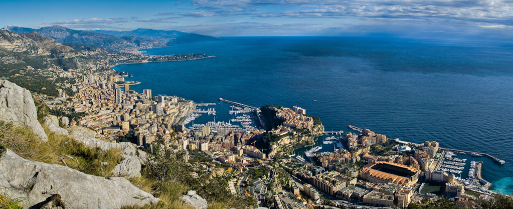 Photographie Panoramique - France - Côte d'Azur - Monaco - Tête de chien (3)