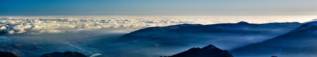 Photographie Panoramique - France - Côte d'Azur - Mont Vial (1)