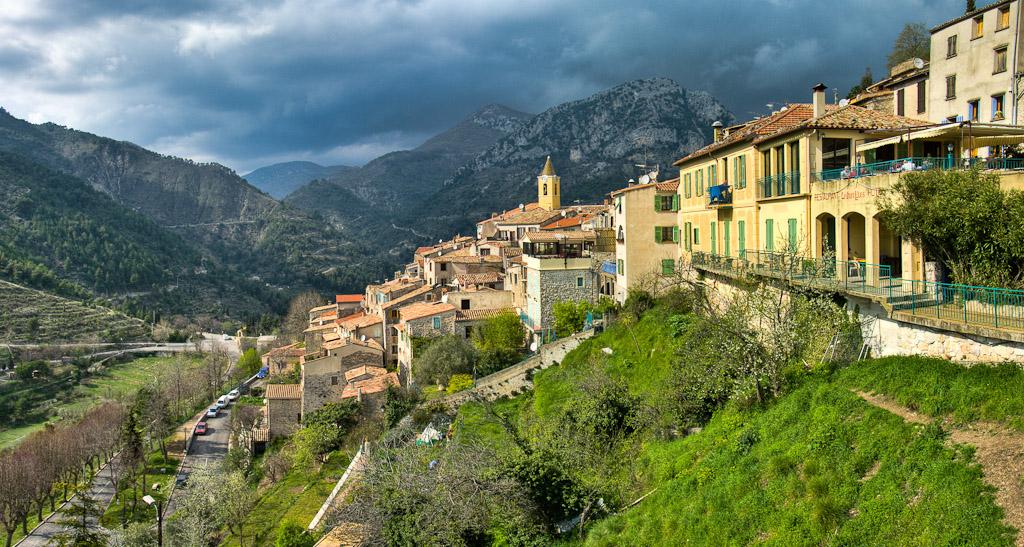 Photographie Panoramique - France - Côte d'Azur - Sainte Agnès (1)