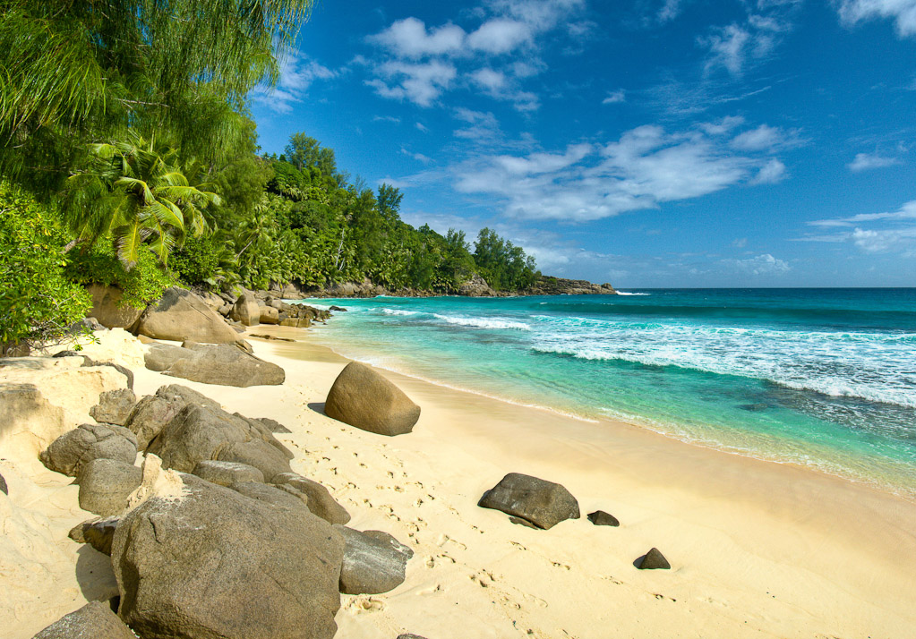 Photographie Panoramique - Seychelles - Mahé - Anse Intendance (1)
